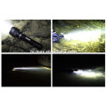 Hi-max cree xm-l u2x3led 3800 lm most powerful led rechargeable flashlight